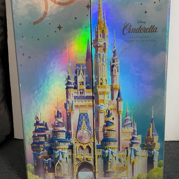 Cinderella Limited Edition Doll Walt Disney World 50th Anniversary 17” In Hand
